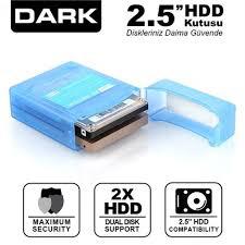 DARK DK-AC-DAK2B 2.5’’ Çift Disk Koruma ve Taşıma