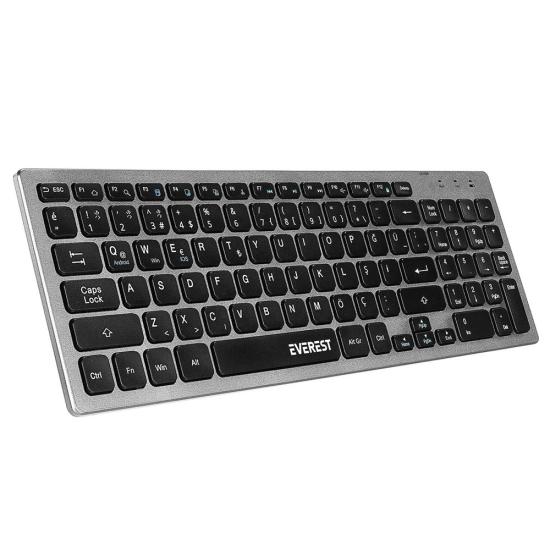 Everest KB-BT88 Bluetooth İnce Q Kablosuz Klavye