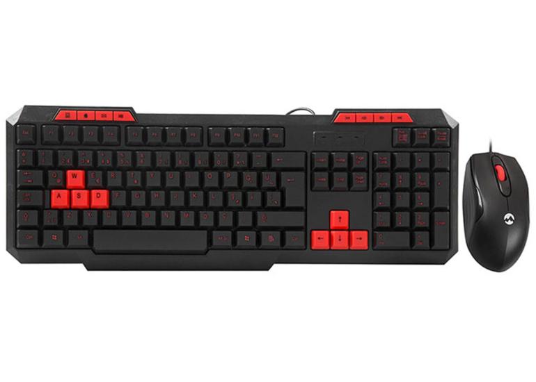 Everest KM-6825 Siyah Usb Klavye + Mouse Set