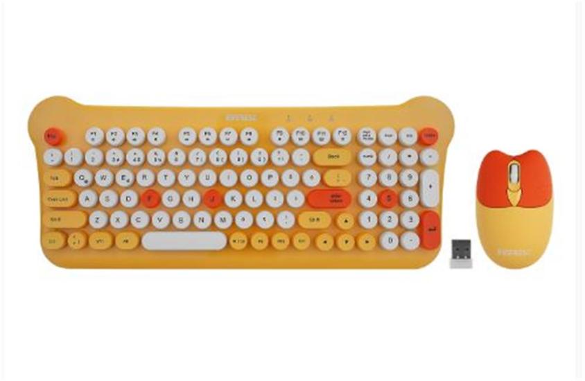 Everest KM-6244 BUNNY Kablosuz Q Klavye Mouse Set
