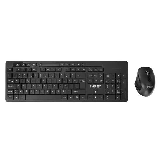 Everest KM-510 Kablosuz Q Klavye Mouse Set