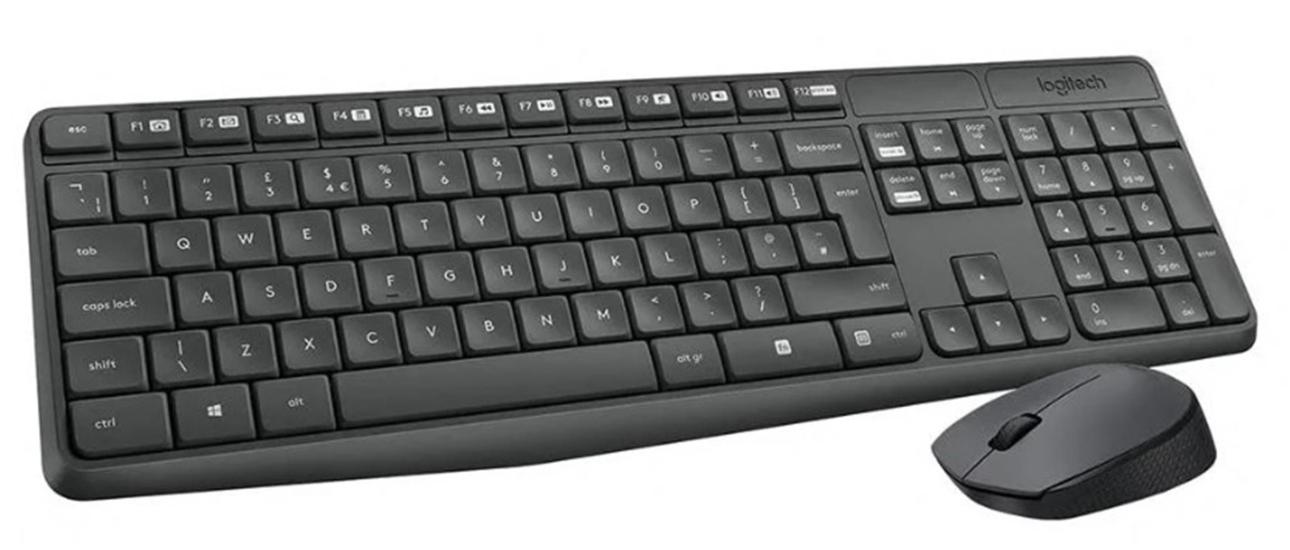 Logitech 920-007931 MK235 İngilizce Klavye & Mouse