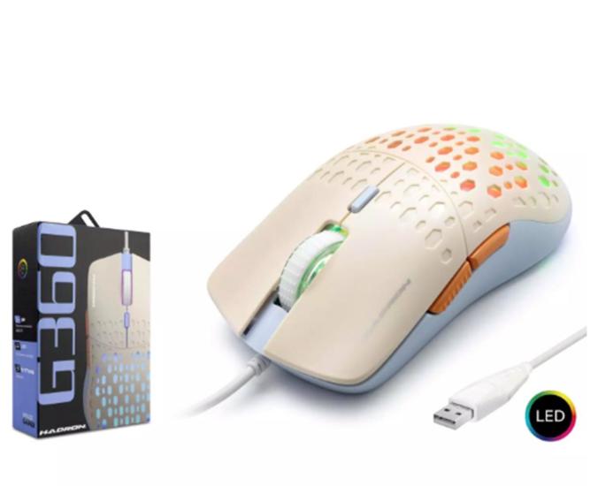 Hadron G360 Rgb 6 Buttons 3600 Dpı Oyuncu Mouse