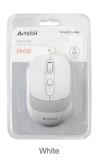 A4 Tech Fm10 Usb Fstyler Beyaz Optik Mouse