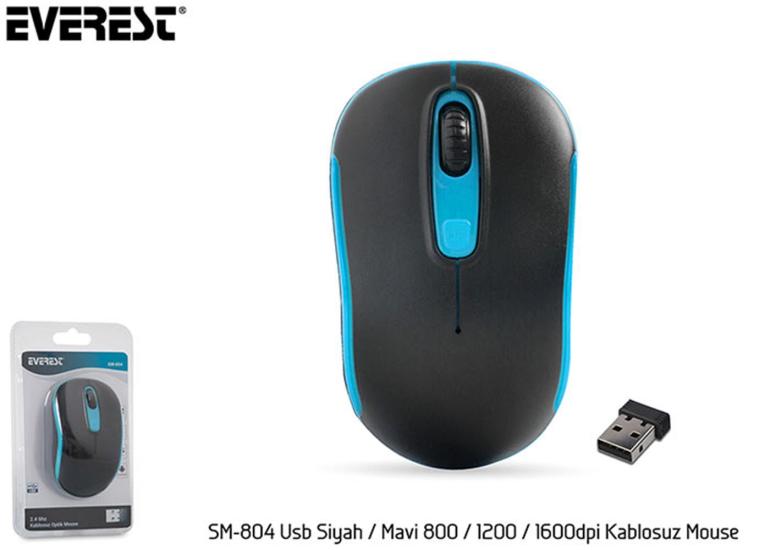 Everest SM-804 Usb Kablosuz Mouse