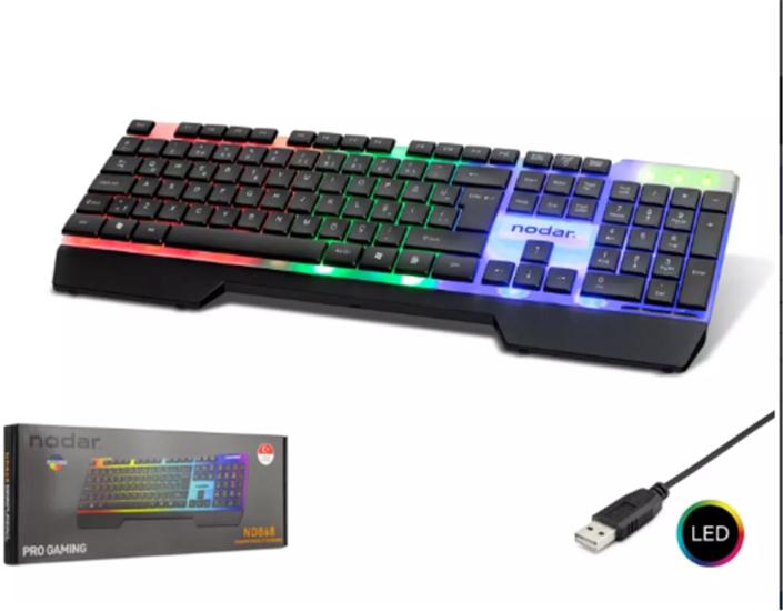 https://www.nedratek.com/Nodar Nd868 Pro Kablolu Q Oyuncu Klavye Slim Rgb Siyah 105 Tuş 1,5mt Kablo Uzunluğu