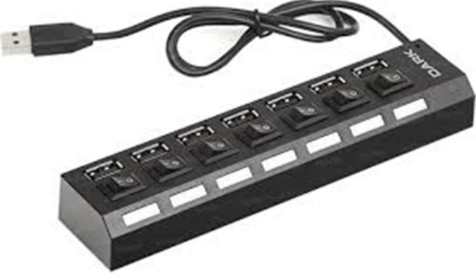 Dark DK AC USB272 7 Port Anahtarlı USB2.0 Hub