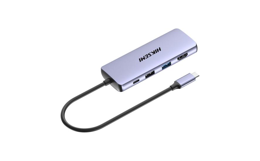 Hiksemi HS-HUB-DS8 Type-C To HDMI+USB3 Çoklayıcı