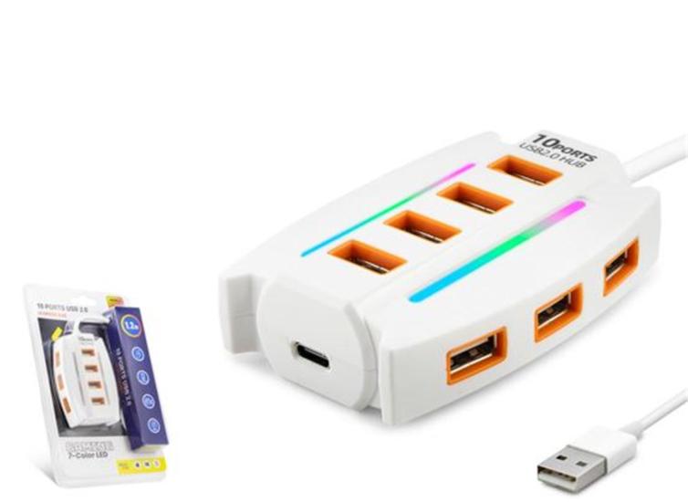 https://www.nedratek.com/Hadron Hdx7037 Usb Hub 10-Usb 1.2M Beyaz