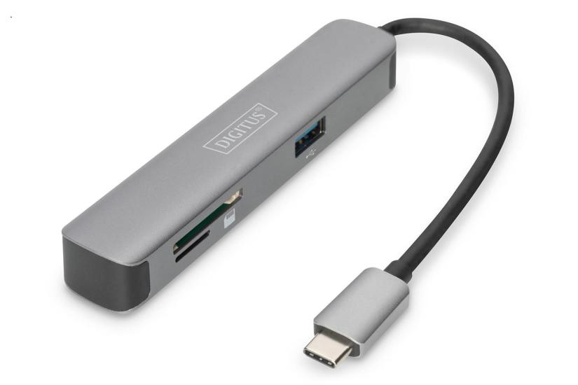 Digitus DA-70891 USB Tip C Kart okuyucu