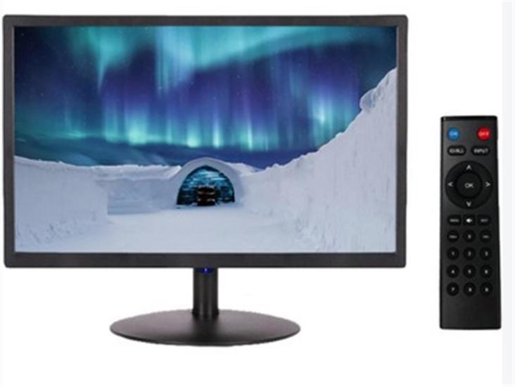 OneTech 22’’ Led Monitör Hdmı Vga Usb Rca Hoparlörlü Uzaktan Kumandalı SESLİ + KUMANDALI