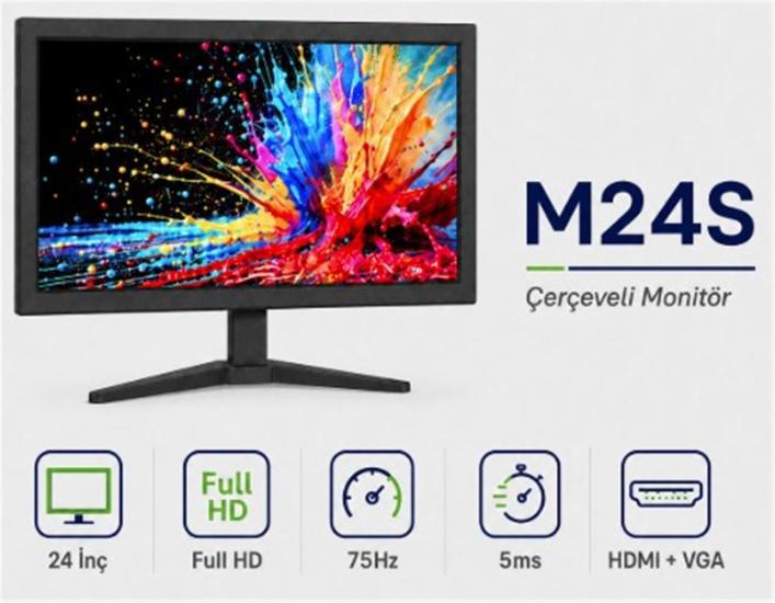 Ttec M24S 24’’ VGA + HDMI FHD Led Monitör