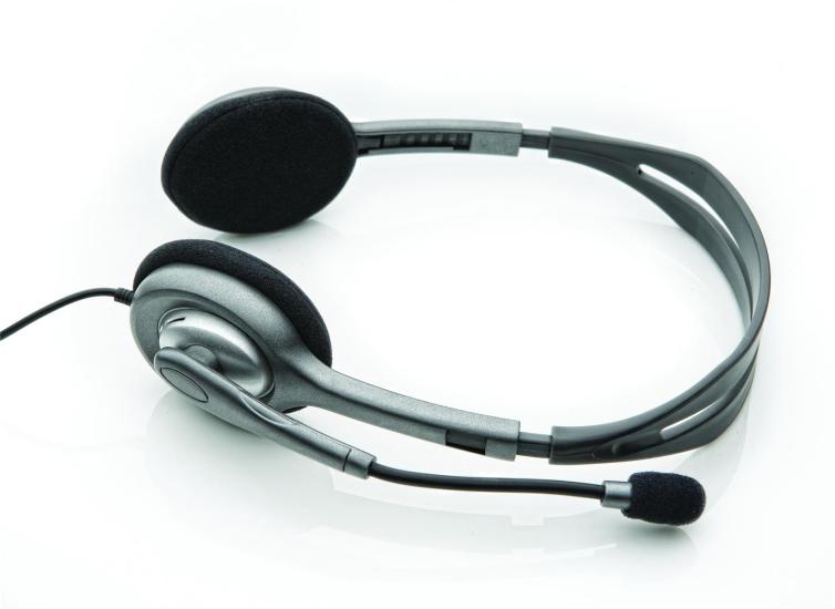 Logitech 981-000271 H110 Kulaküstü Gri Kulaklık
