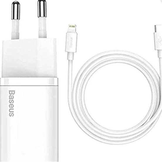 https://www.nedratek.com/Baseus TZCCSUP-B02 20W C+C Beyaz Şarj Aleti
