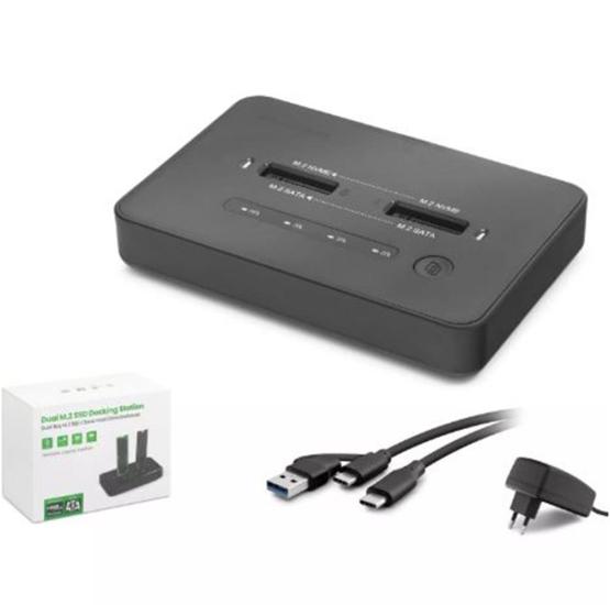 Hadron HDX1797 Dual M.2 SSD Disk Docking Station