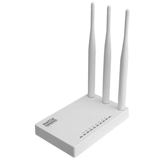 Netis WF2409E 300Mbps 2.4GHz 1-WAN+4-LAN 3-5dBi Anten AP+Repeater+WISP Smart Kablosuz Router
