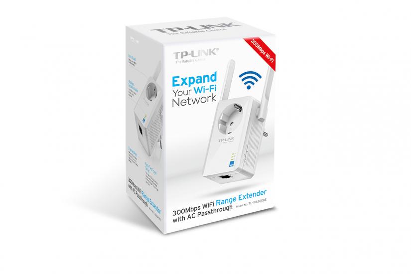 Tp-Link TL-WA860RE 1 Portlu Wifi Range Extender