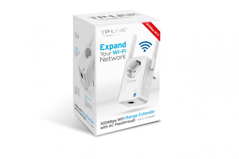 Tp-Link TL-WA860RE 300Mbps Wifi Menzil Genişletici