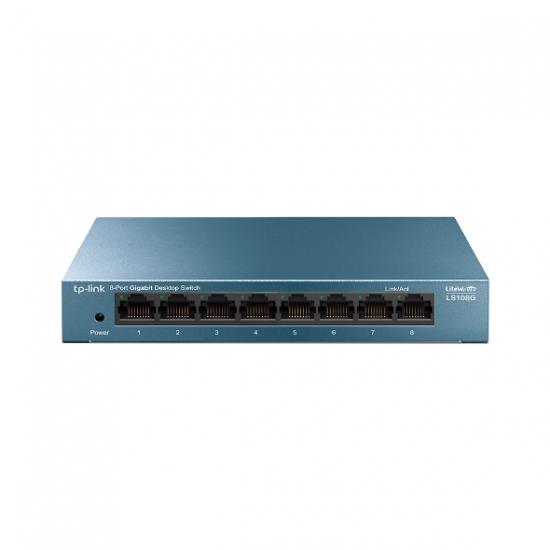Tp-Link LS108G 8 Port Switch Metal Kasa