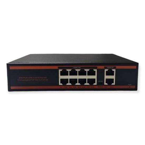Nova ND1P802LF 8 Port Poe+ Switch 150W