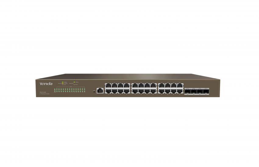 Tenda TEG5328F 24 Port Switch Yönetilebilir