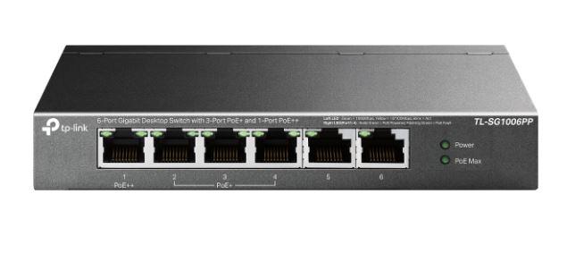 Tp-Link TL-SG1006PP 5 Port 4 Port Poe+ Switch