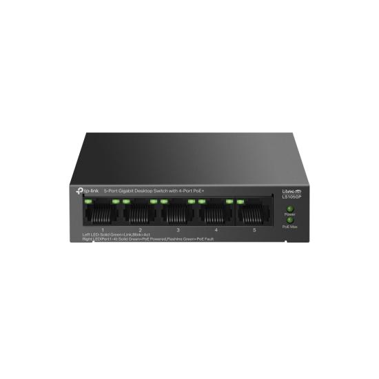 Tp-Link LS105GP 4 Port Poe+ Switch Metal Kasa