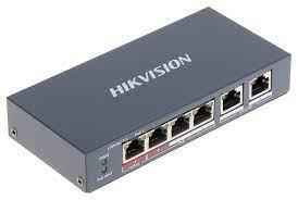 Hikvision DS-3E0106P-E/M 4 Portlu Switch