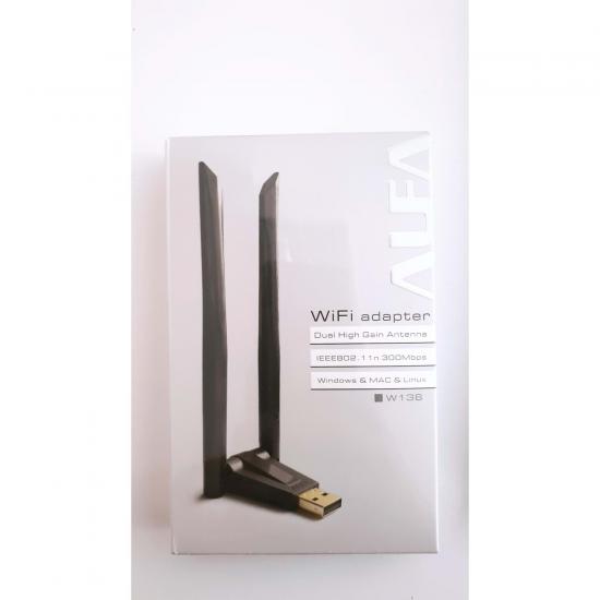 Alfanet W136 300 Mbps Kablosuz Wifi Adaptör