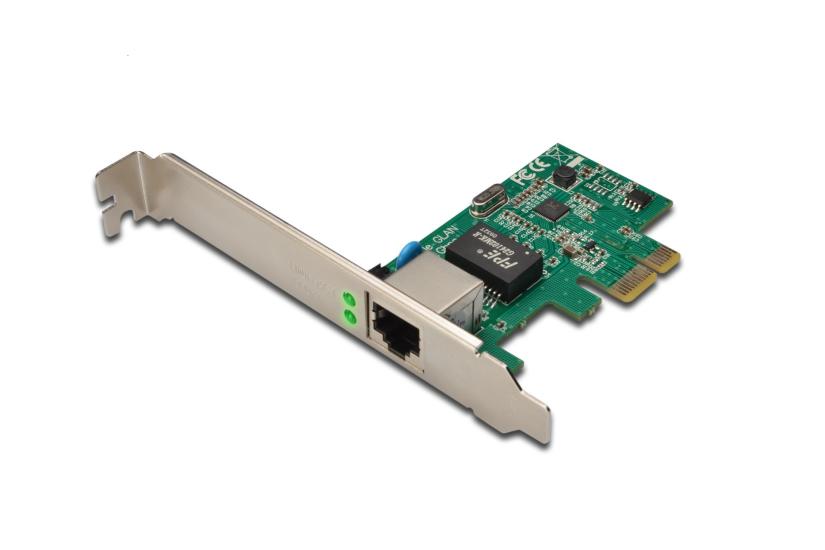 Digitus DN-10130-1 1 Port 10-100-1000 Mbps Gigabit PCI Express  32-bit, Realtek RTL8168E
