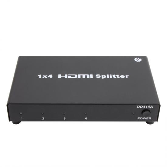 Vcom DD414A 1-4 Port Metal Hdmi Splitter