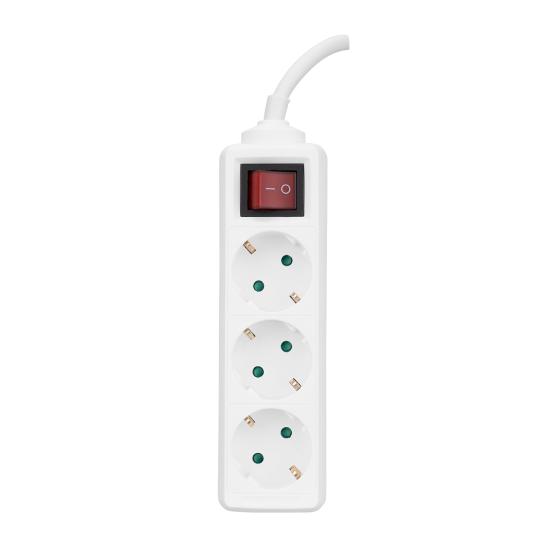 Philips SPS1030A-51 3lü 2 Metre Topraklı Anahtarlı