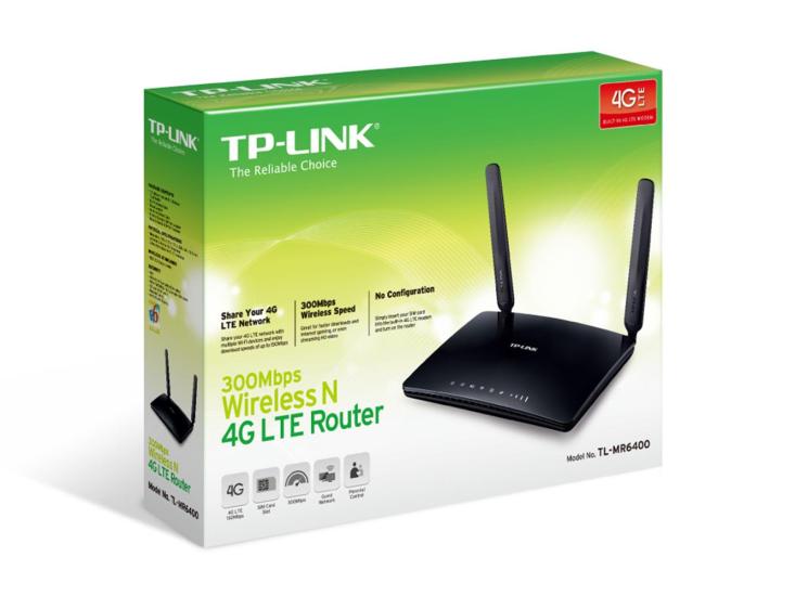 Tp-Link TL-MR6400 4 Port 4G Router Sim Kartlı