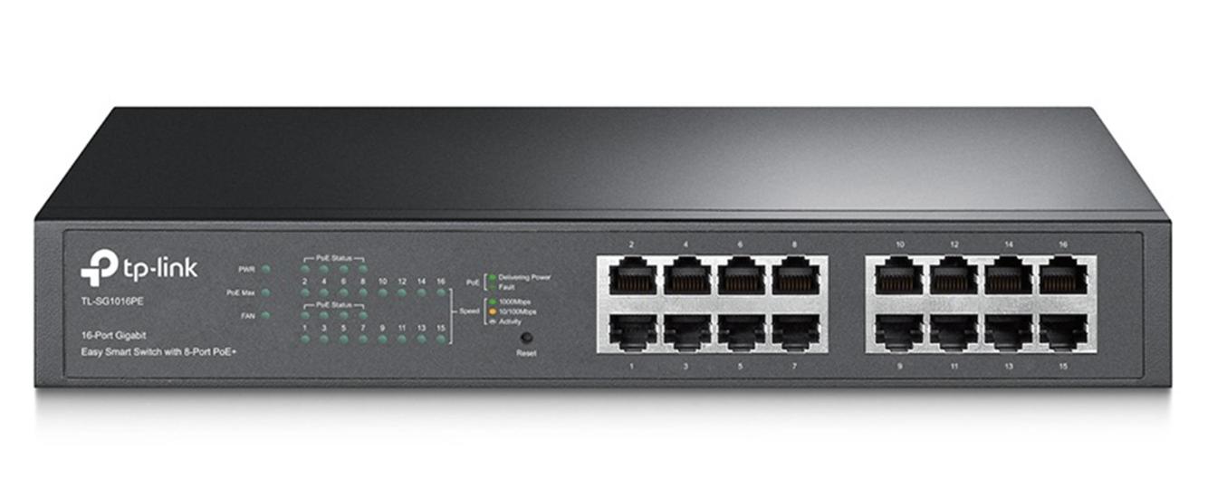 Tp-Link TL-SG1016PE 8 Port Poe+ 16 Port Switch