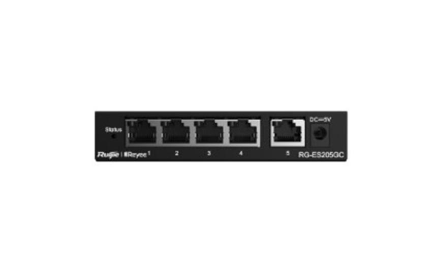 https://www.nedratek.com/Ruijie Reyee RG-ES205GC 4 Port 10-100-1000 Mbps+1 Port 10-100-1000 Mbps Gb Yönetilebilir 54W