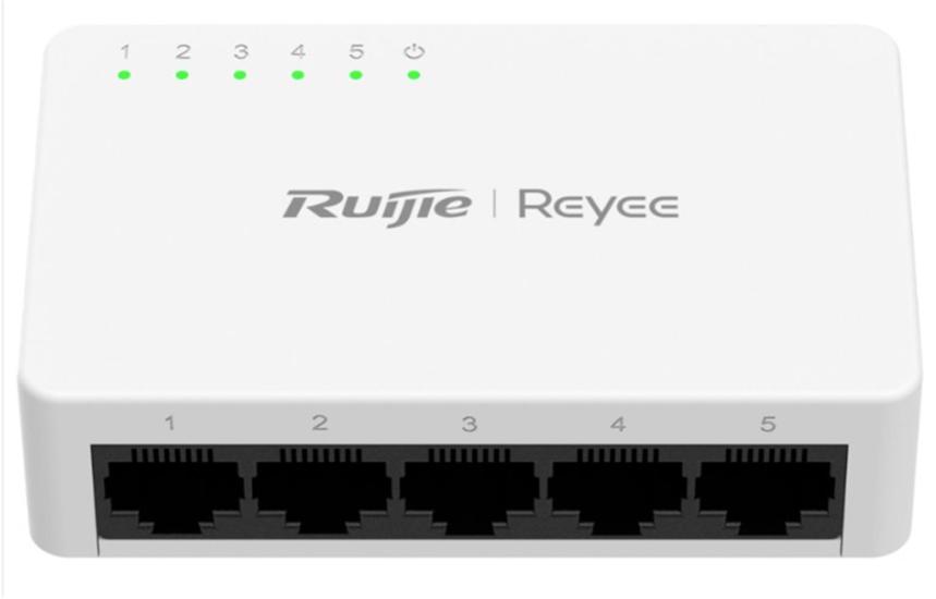 Ruijie Reyee RG-ES05F 5P Ethernet Switch Plastik