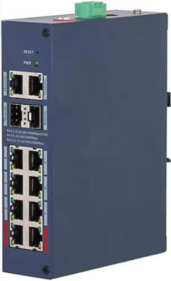 Dahua CHS4212-8GT-110 8 Port Yönetilebilir Switch