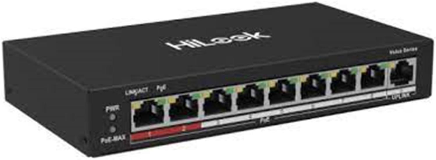 Hilook NS-0109P-60(B) 8 Port 10-100 Poe Switch