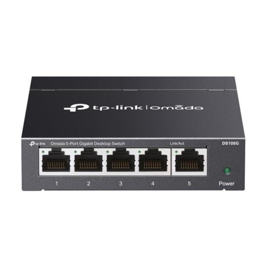 Tp-Link DS105G 5 Port Switch Çelik Kasa Rack Mount