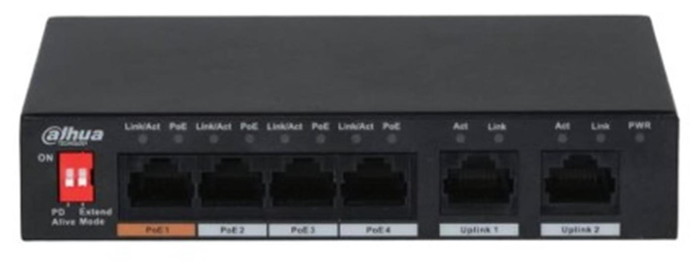 Dahua PFS3006-4ET-60 6 Port 10-100 Switch