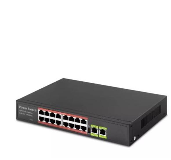 Hadron HD16 Poe Switch 2Uplink 16Port