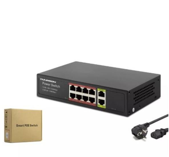Hadron HDG08 Poe Switch 2Uplink 8+2 8Port