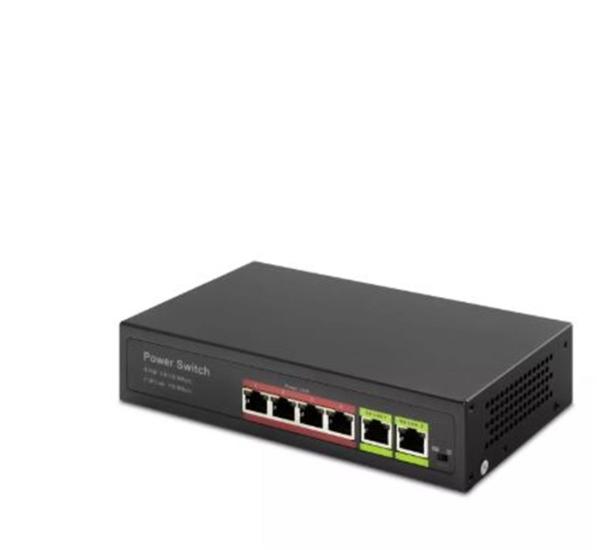 Hadron HD04 Poe Switch 2uplink 4+2 4port