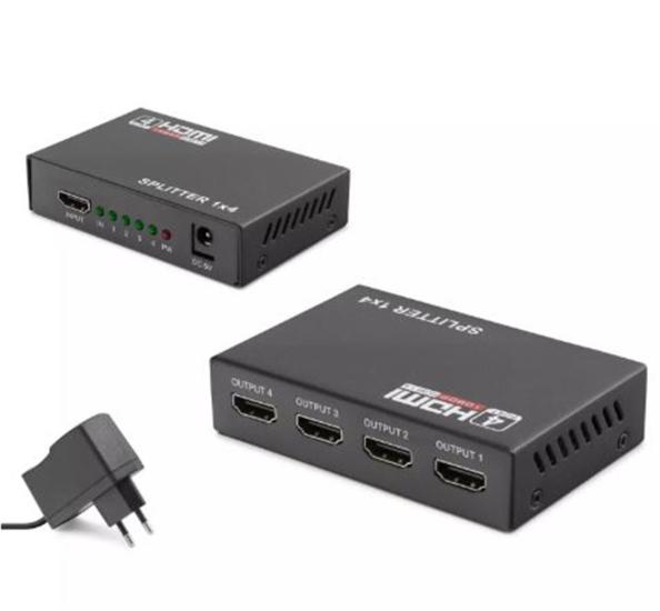 https://www.nedratek.com/Hadron Hdx1286 4 Port Hdmi Splitter 1.4V 1080P 3D 1-In 4-Out Siyah