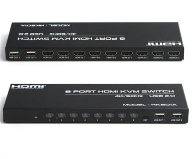 Dark ’’ DK-AC-KVMHD8X1’’8 port HDMI KVM Switch