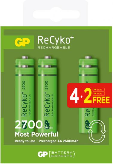 GP AA 2600 mAh GP270AAHCE4-2