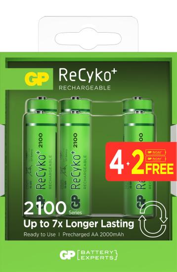 GP GP210AAHCBR21-2GVPTLB6 AA 2000 mAh Şarjlı Pil