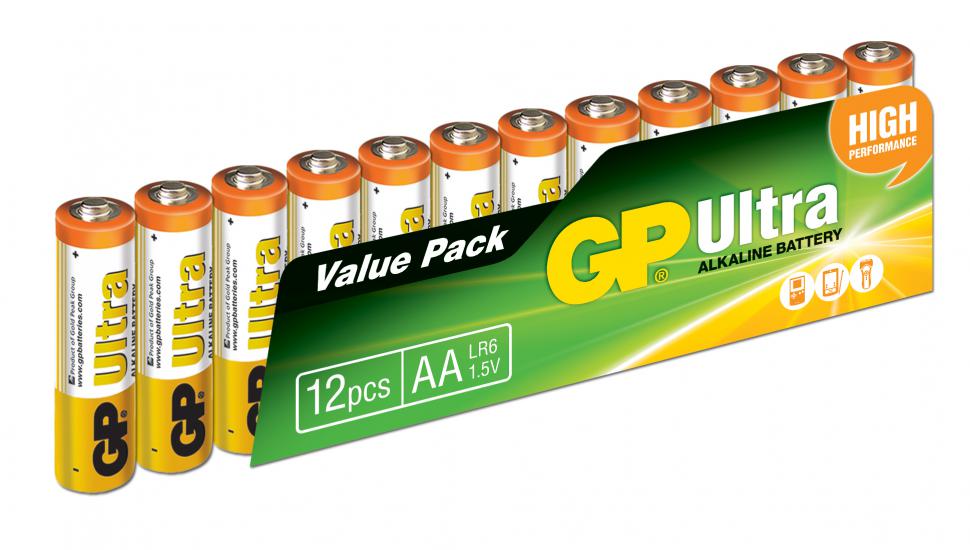 Gp R6 AA Boy Kalem Pil 12’li Paket GP15AU-VS12