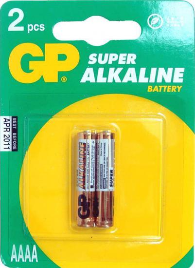 GP AAAA 25A Alkalin İncenin İncesi Pil GP25A-U2