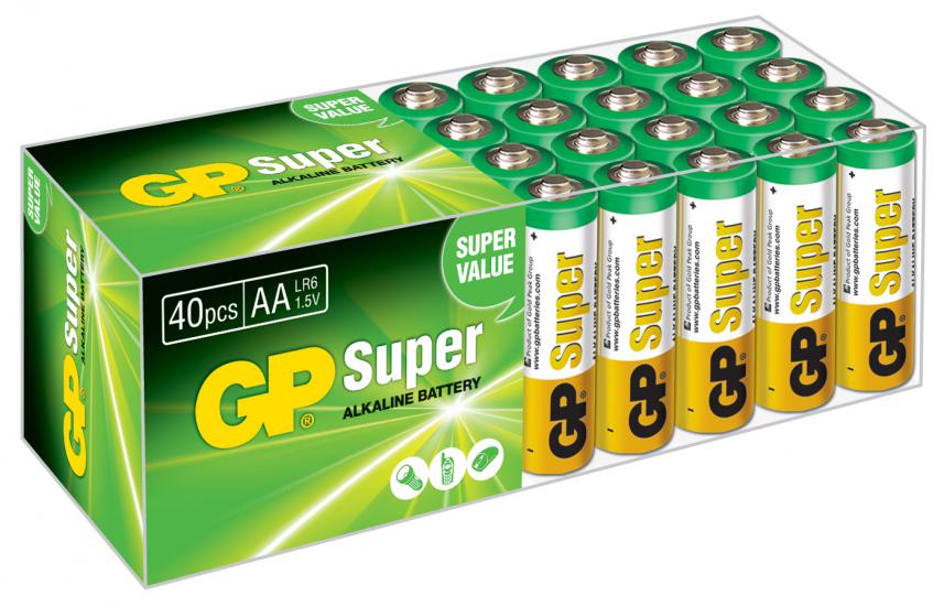 Süper Alkalin AA Boy Kalem Pil GP15A-2VS40
